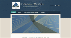 Desktop Screenshot of chrismosscpa.com